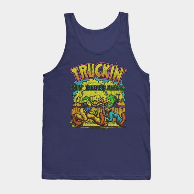 Truckin' My Blues Away 1967 Tank Top by JCD666